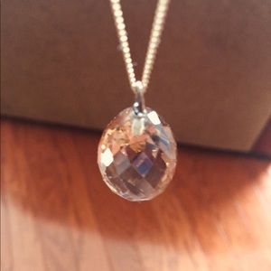 🍁Amber faceted necklace🌻🌾